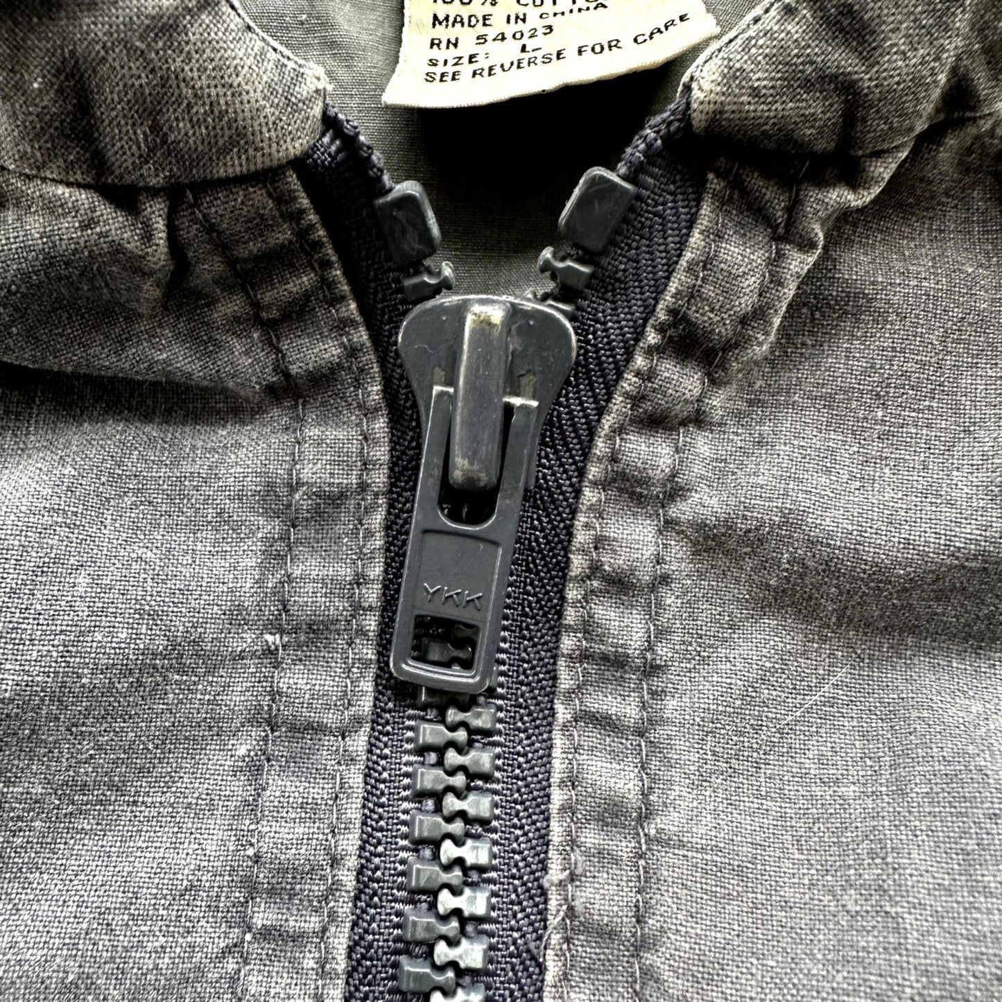Banana Republic VINTAGE Safari Vest Mens Large Blue Pockets Cargo 90s Zipper