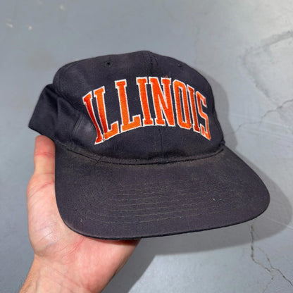 Illinois Starter 80s VTG Hat Baseball Cap Snapback Bears Sports Cool 1980s