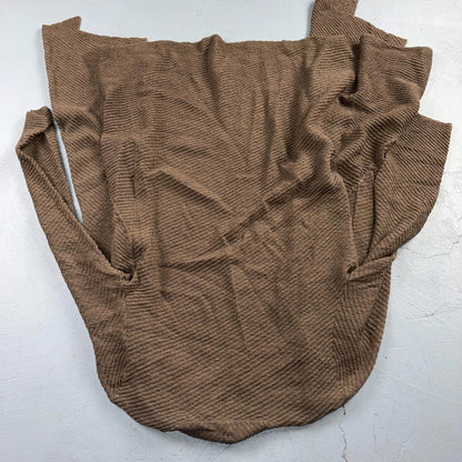 Eileen Fisher Women’s Open Front  Medium Cardigan Tan Boxy Wool