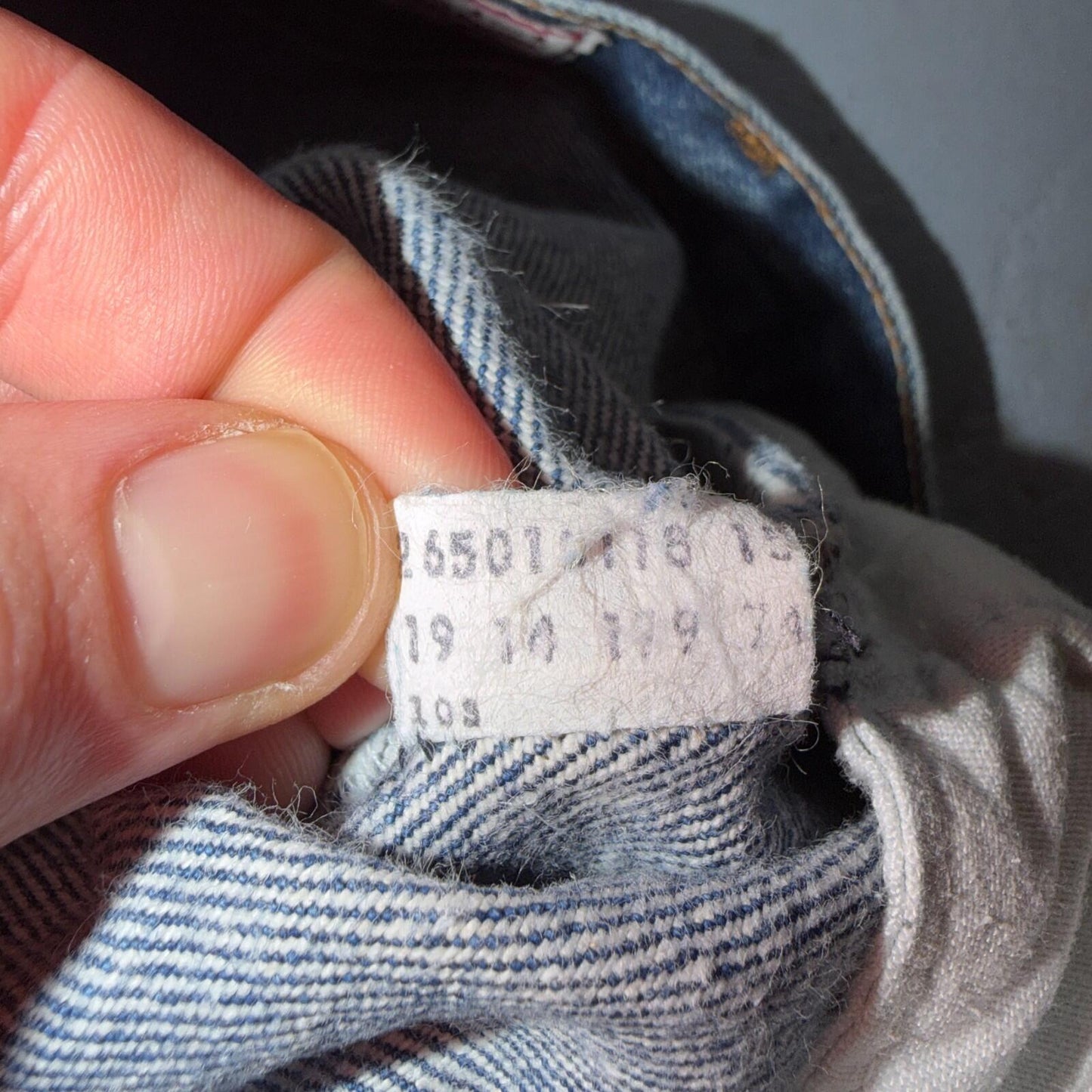 Levis 501 Vintage 80s USA XX Straight Leg Jeans High Rise Sz 13 Womens Act 28x31
