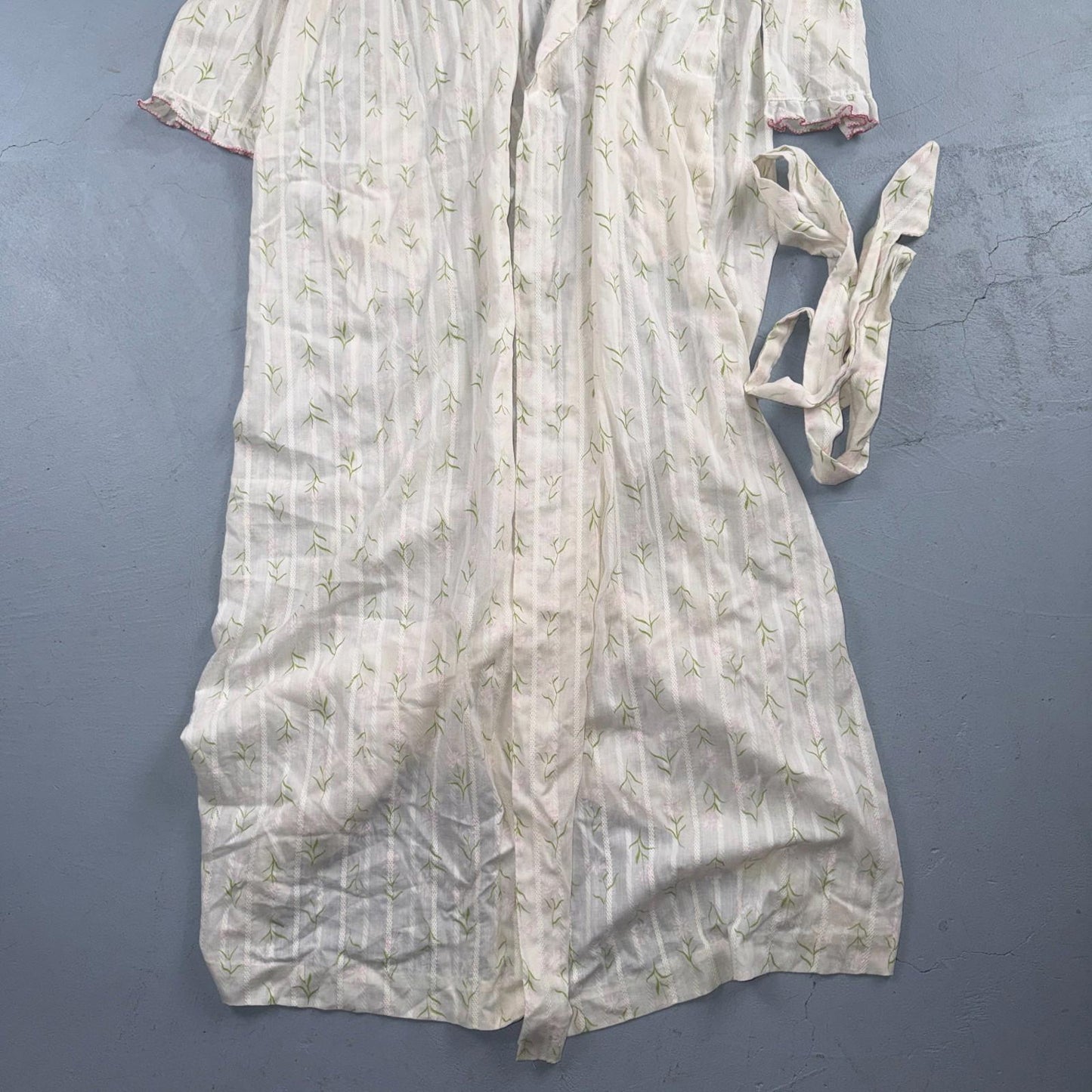Christian Dior Vintage Nightgown Womens Small Lace Long Lingerie 70s Y2K Robe