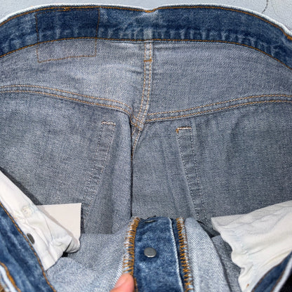 Levis 501 Vintage 80s USA XX Straight Leg Jeans Blue Light Wash 40x36 Act 36x31