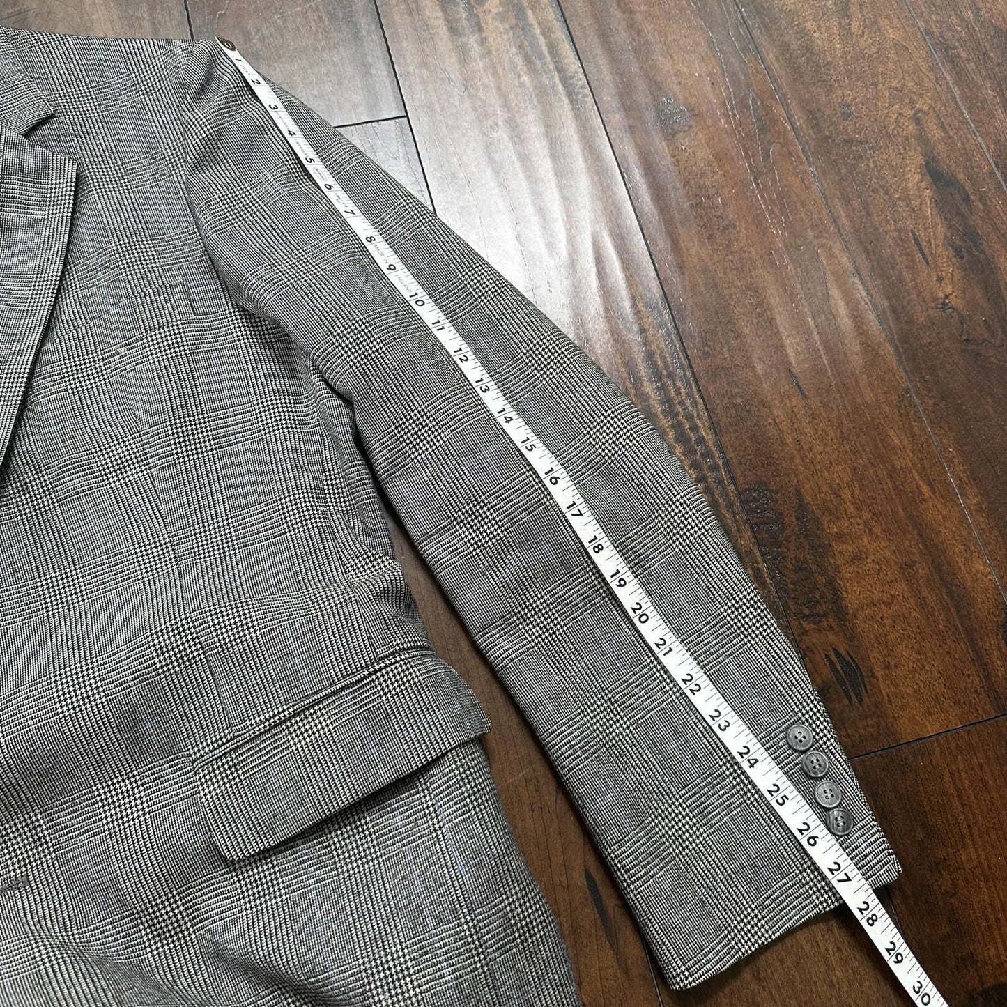 1970s 1980s Gray Oregon Wool Sport Jacket VTG Mens Suit 44 34x32 Rockabilly