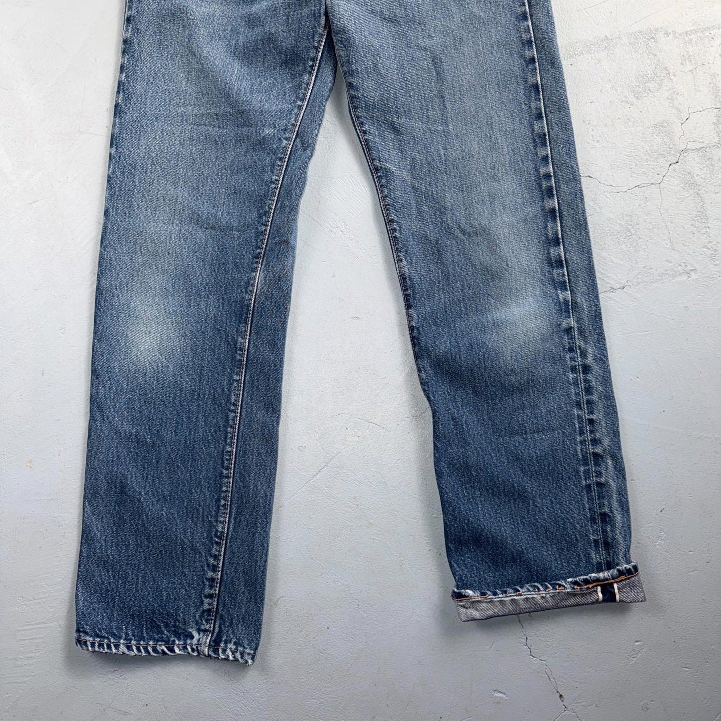 Levis 501 VTG 70s SS Redline Selvedge Jeans XX Med Wash 29x30 Act 27x28
