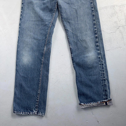 Levis 501 VTG 70s SS Redline Selvedge Jeans XX Med Wash 29x30 Act 27x28