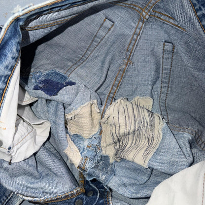 Levis 501 Vintage 70s SS Redline Selvedge USA Jeans Light Wash XX Act 31x26