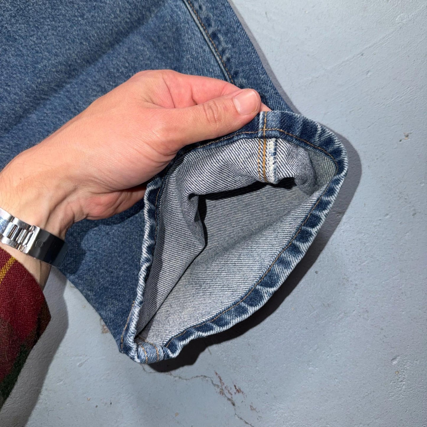 Levis 540 Vintage 90s Y2K Relaxed Fit Jeans Blue Med Wash 40x30 Act 38x29