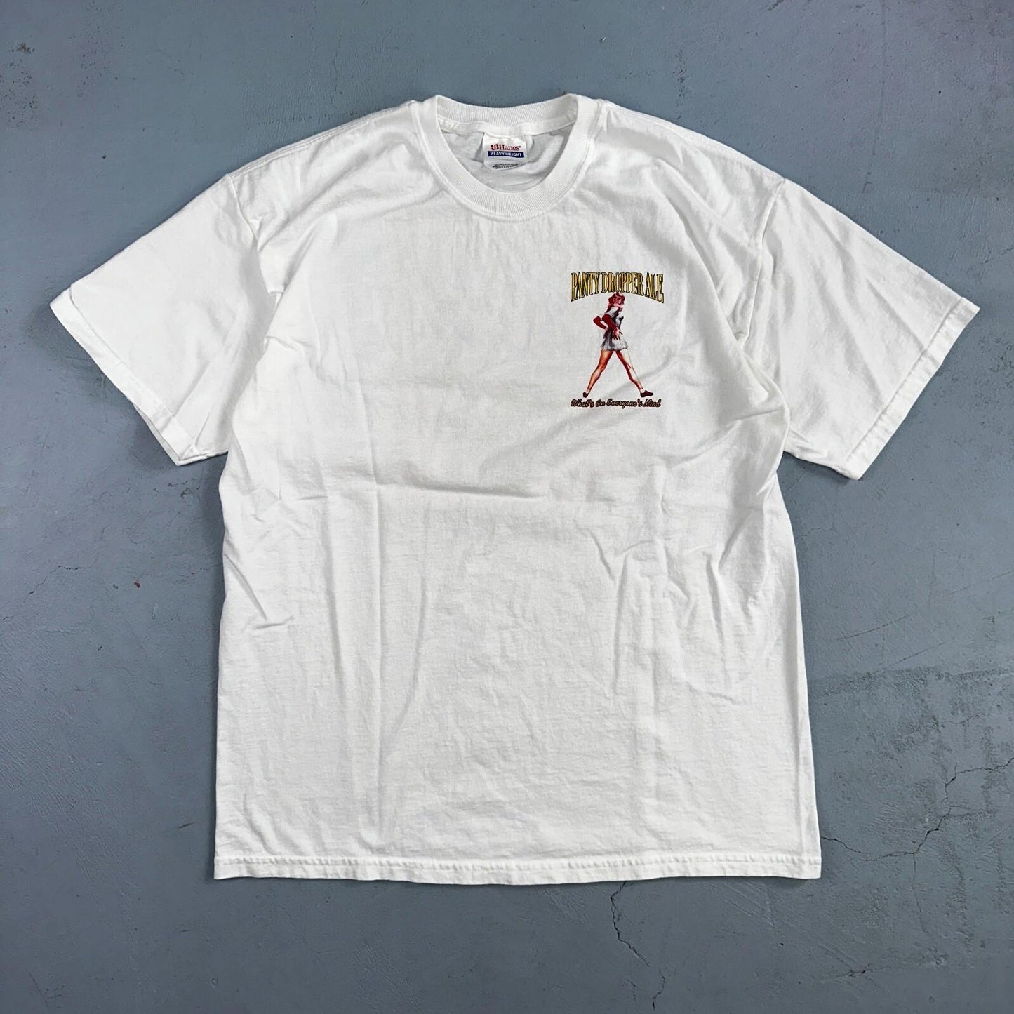 Pants Dropper Ale Y2K VTG T Shirt MLB Baseball Sports Art Hot Girl Rap Funny