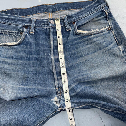 Levis 501 Big E Vintage 60s Redline Selvedge USA XX 1960s Jeans 36x32 Act 34x28
