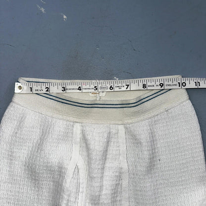 VTG J. C. Penny Cotton Poly Pants Thermal Underwear S 1960s 70s Rockabilly