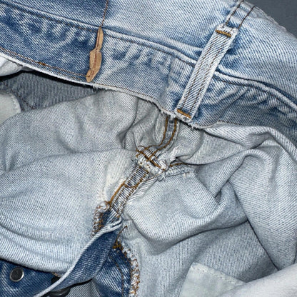 Levis 501 Vintage 80s Redline Selvedge USA XX Jeans Light Wash 66 Act 28x31