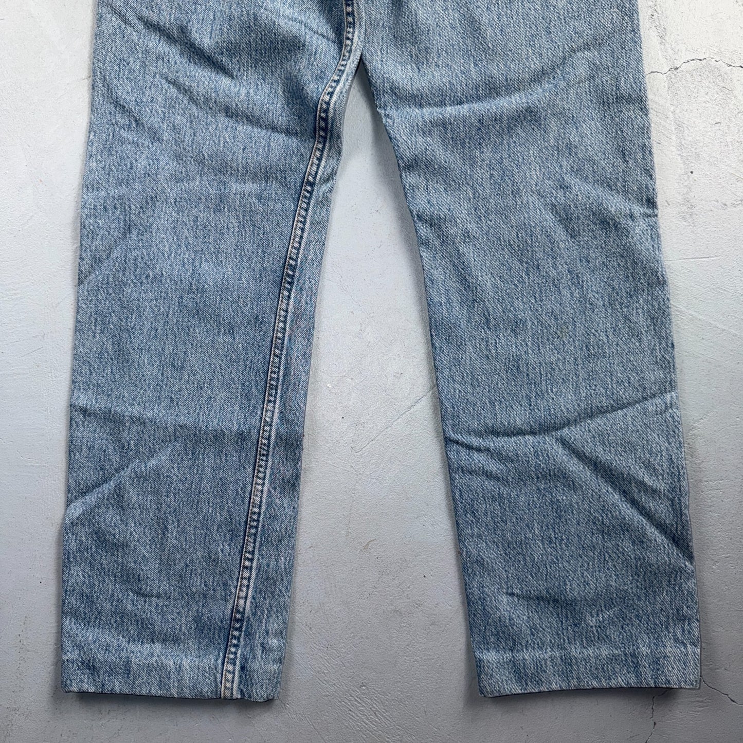 Levis 501 Vintage 90s USA XX Straight Leg Jeans Blue Light Wash 29x36 Act 27x28