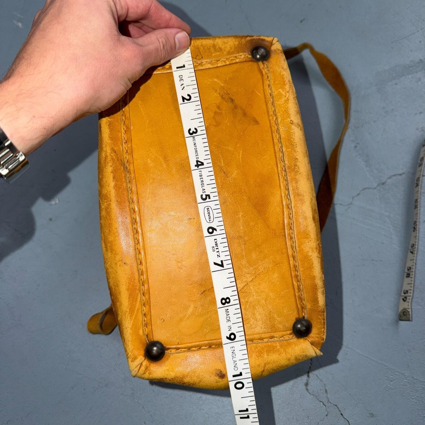 VTG 1940s Vogue California Suede Bag Purse Leather Rockabilly 40s 50s Western