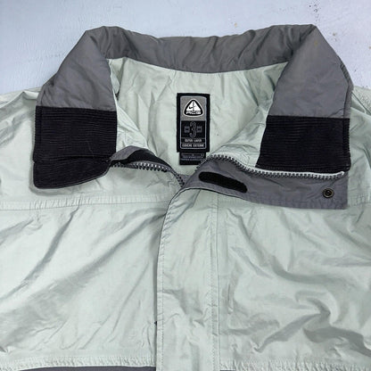 Nike VTG ACG Rain Jacket Storm Fit Anorak 90s Teal Hiking Ski Snowboard 3 Large