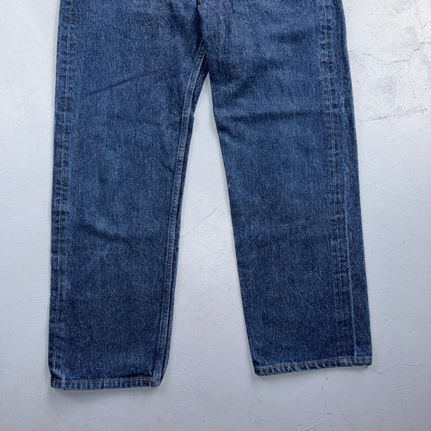 Levis 501 Vintage 80s USA XX Straight Leg Jeans Blue Dark Wash 36x30 Act 33x26