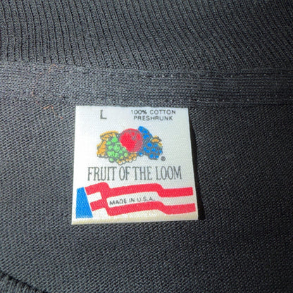 Give Me Candy Ogre Goblin Halloween VTG T Shirt Glow In Dark FOTL 90s Black