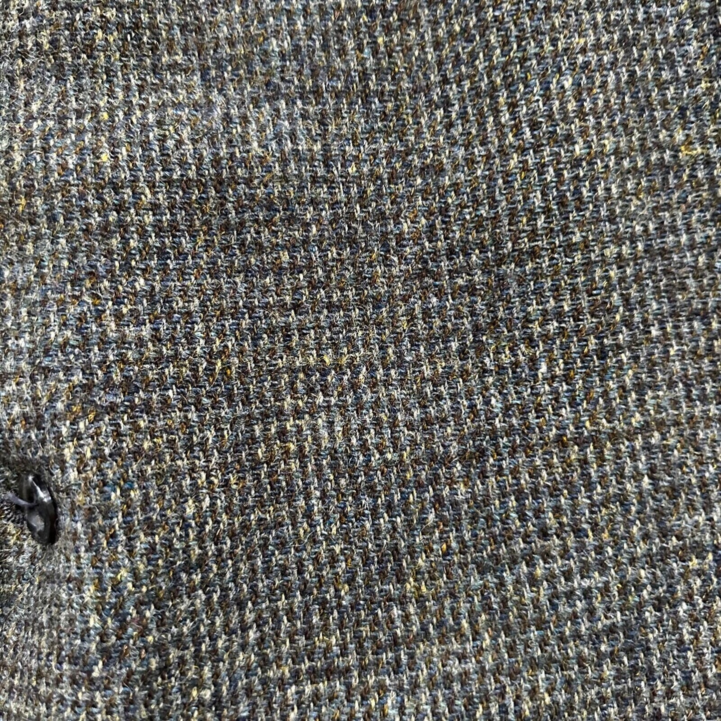 VTG Harris Tweed Sport Coat Mens 42 Scottish Wool Blazer Button Cricketer 70s