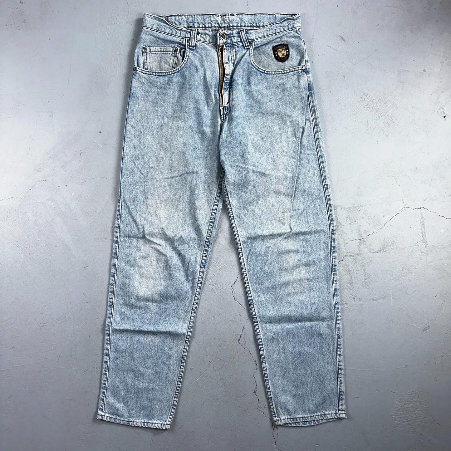 Levis VTG Silver Tab Jeans Mens Blue 40583 USA Made 90s Y2K 33x32 Ac 32x31