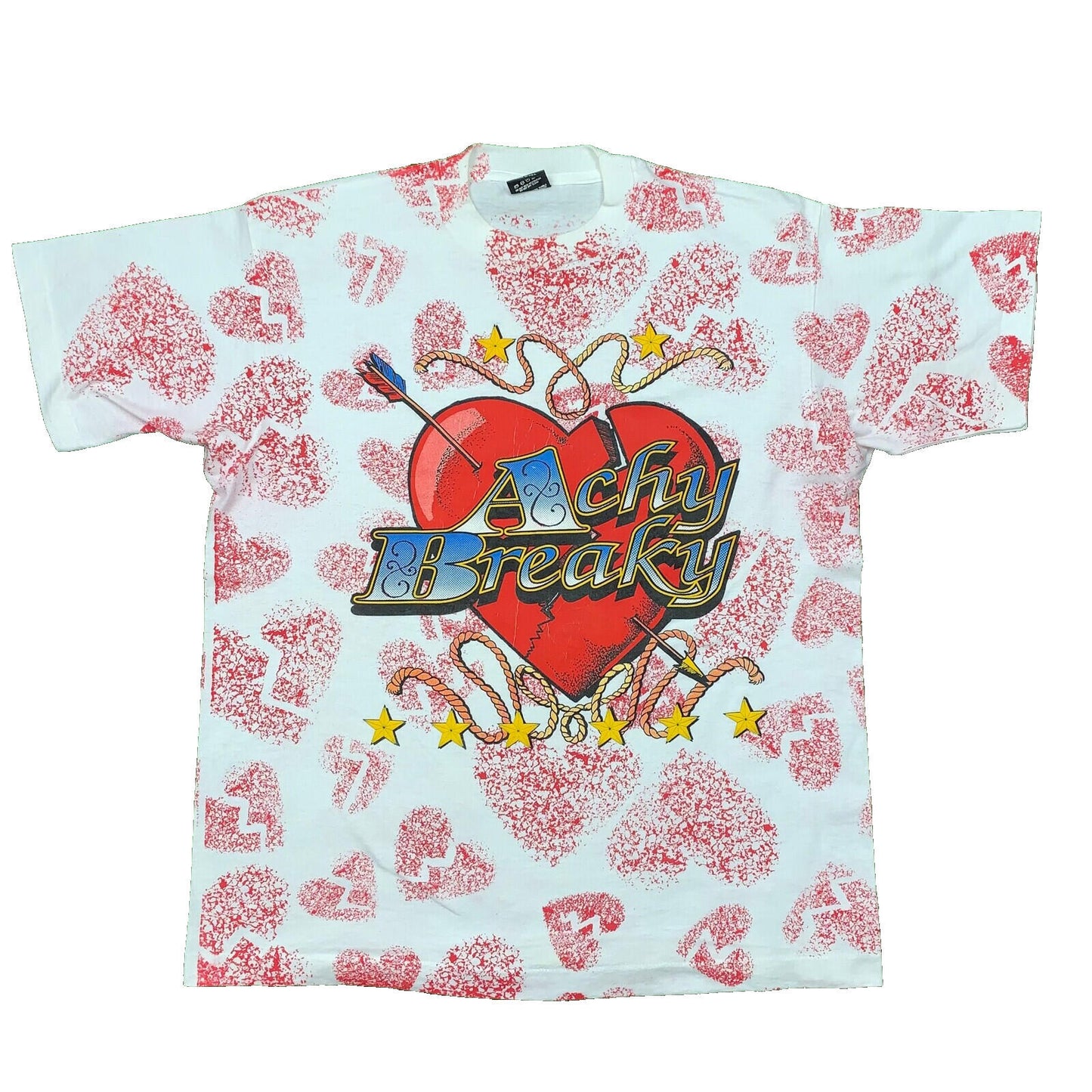 Achy Breaky Vintage T Shirt Billy Ray Cyrus Heart Shaped Box Nirvana Country Rap