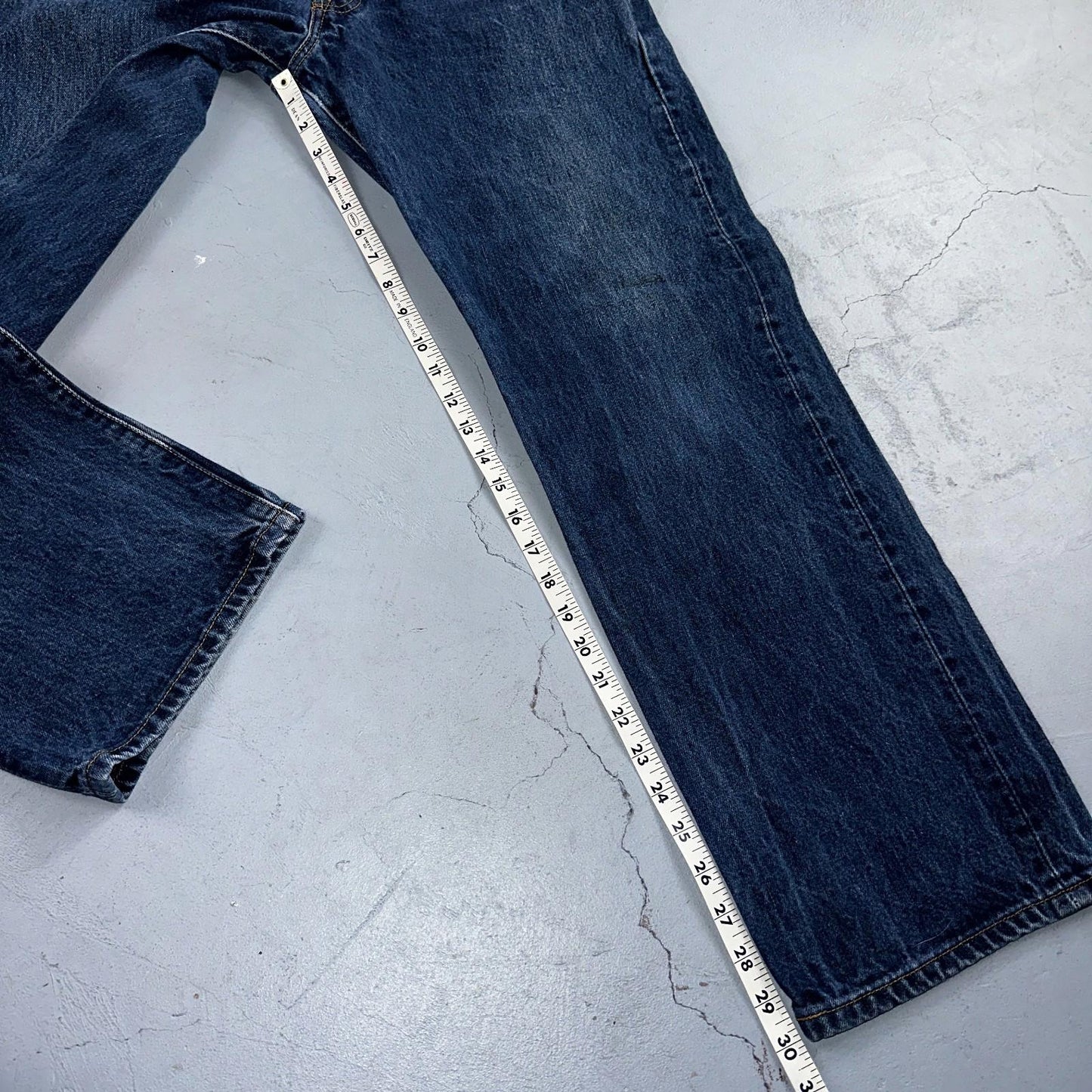 Levis 501 Vintage Y2K 90s XX Straight Leg Jeans Blue Med Wash 34X30 Act 33x30