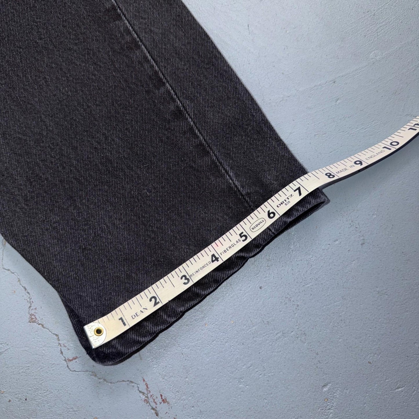 Levis 501 Vintage Y2K 90s XX Straight Leg Jeans Black Med Wash 29x34 Act 28x31