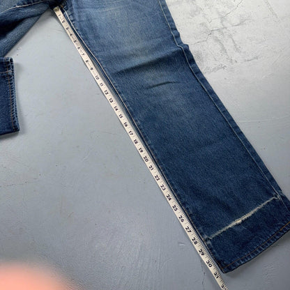 Levis 501 Vintage 80s USA XX Straight Leg Jeans High Rise Sz 13 Womens Act 28x31