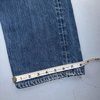 Levis 501 Big E Vintage 60s Redline Selvedge USA XX 1960s Jeans 36x32 Act 34x28