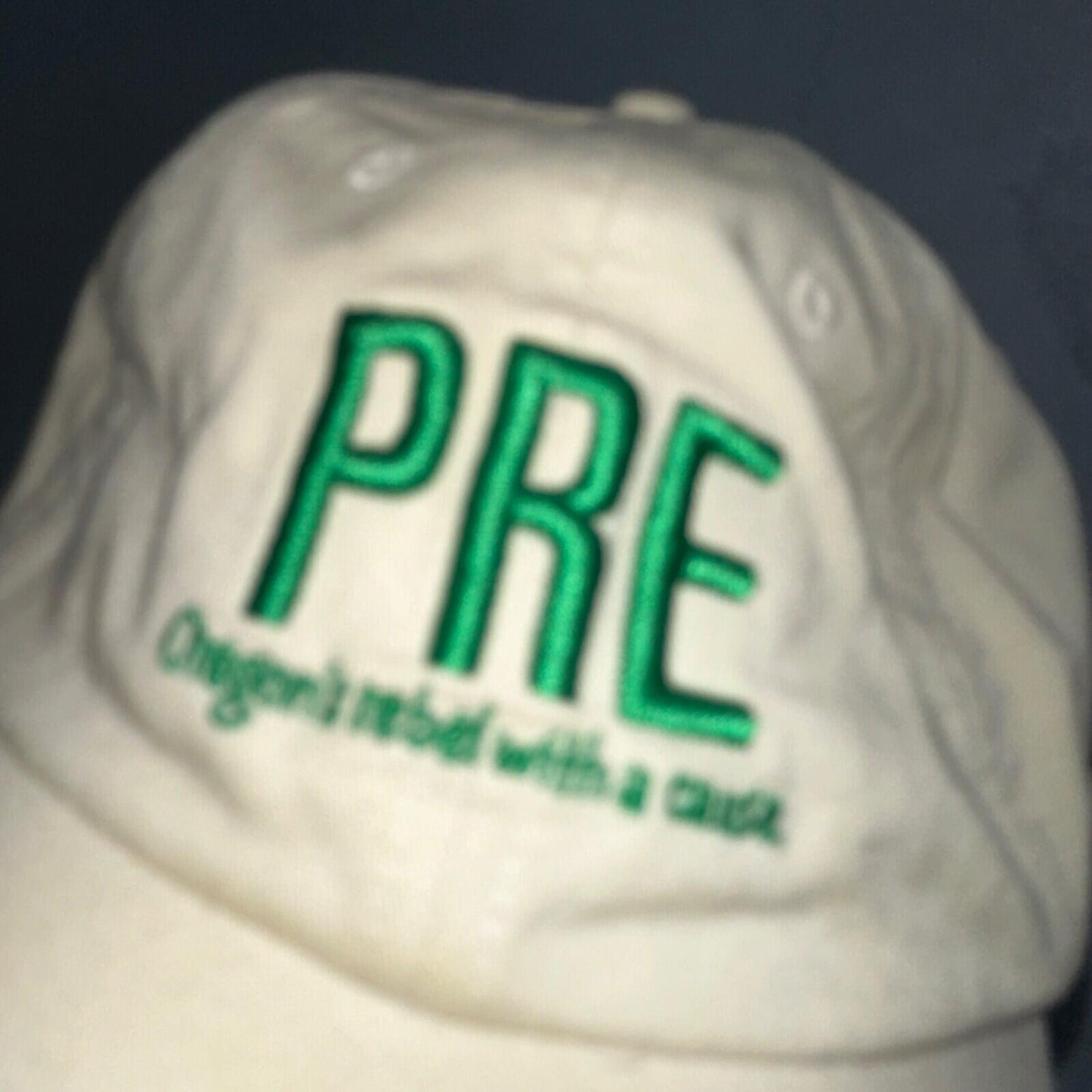Nike GO PRE Vintage Hat Cap Strap Back Swoosh Stop Tailwind 90s Prefontaine