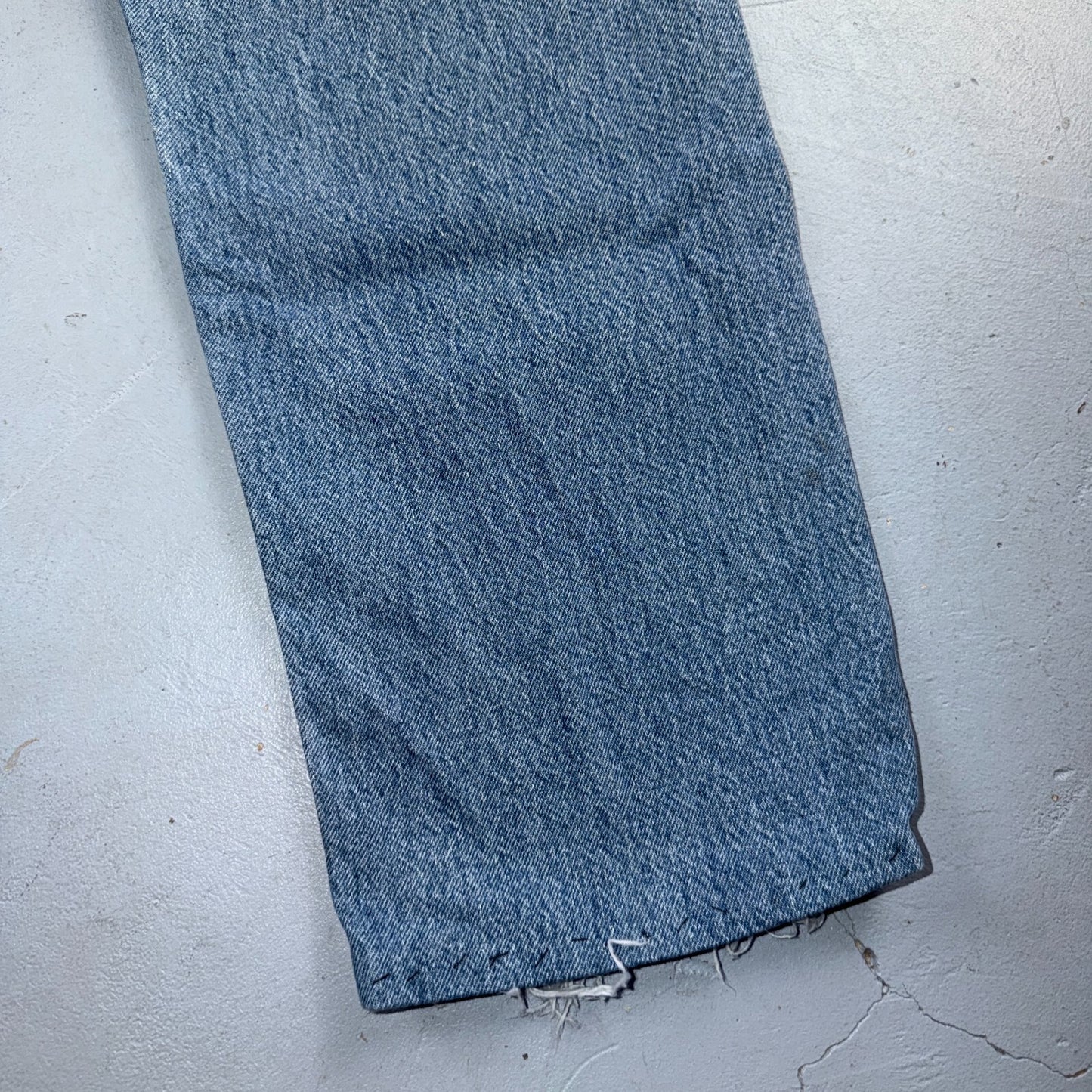Levis 501 Vintage 90s USA XX Straight Leg Jeans Blue Light Wash 34x30 Act 33x26