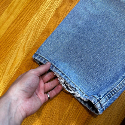 Levis 505 Vintage Y2K Straight Leg XX 2000s Jeans  40x32 Med Wash Act 37x31