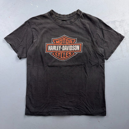 Harley Davidson Savannah Georgia Dealer T Shirt Motorcycle Biker VTG 1999 USA