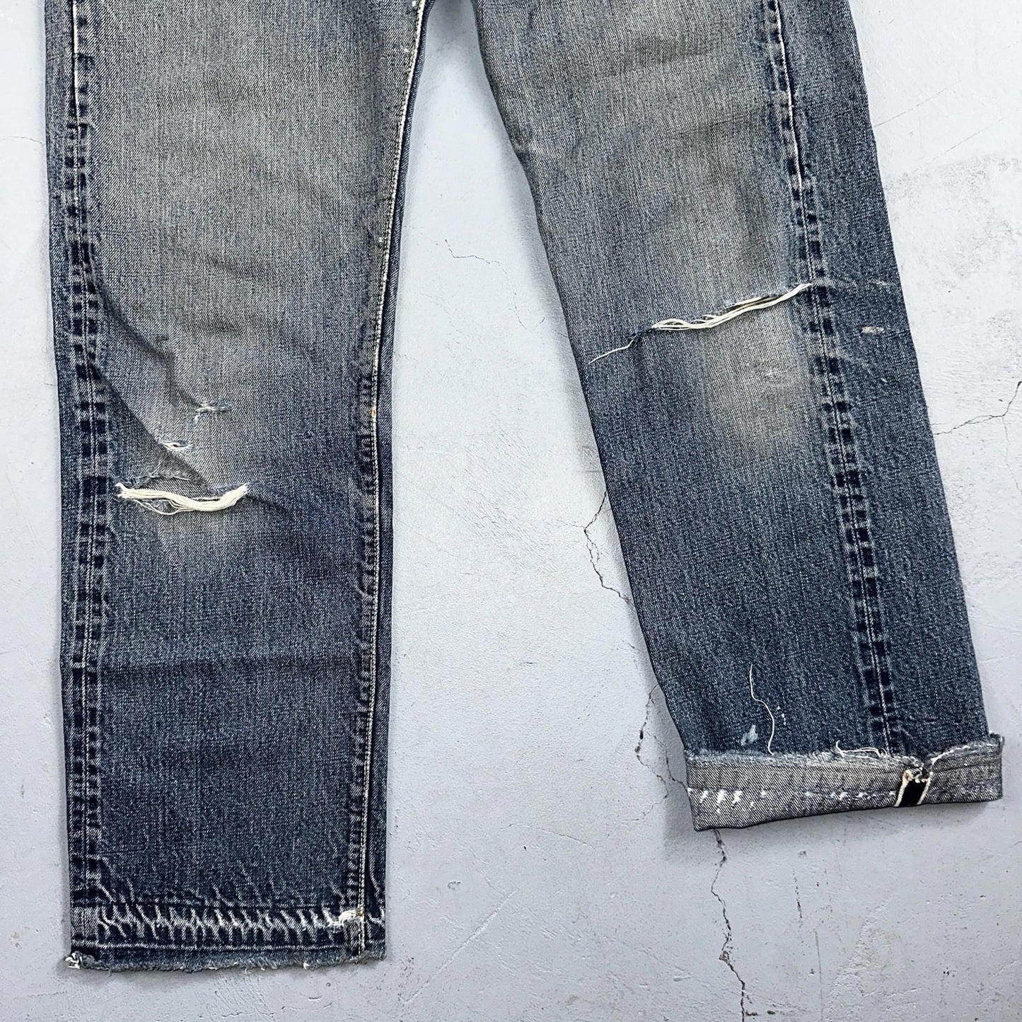 Levis 501 Big E Vintage 60s Redline Selvedge USA XX 1960s Jeans 30x32 Ac 28x28