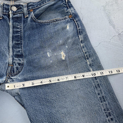 Levis 501 Big E Vintage 60s Redline Selvedge USA XX 1960s Jeans 66 Act 31x33