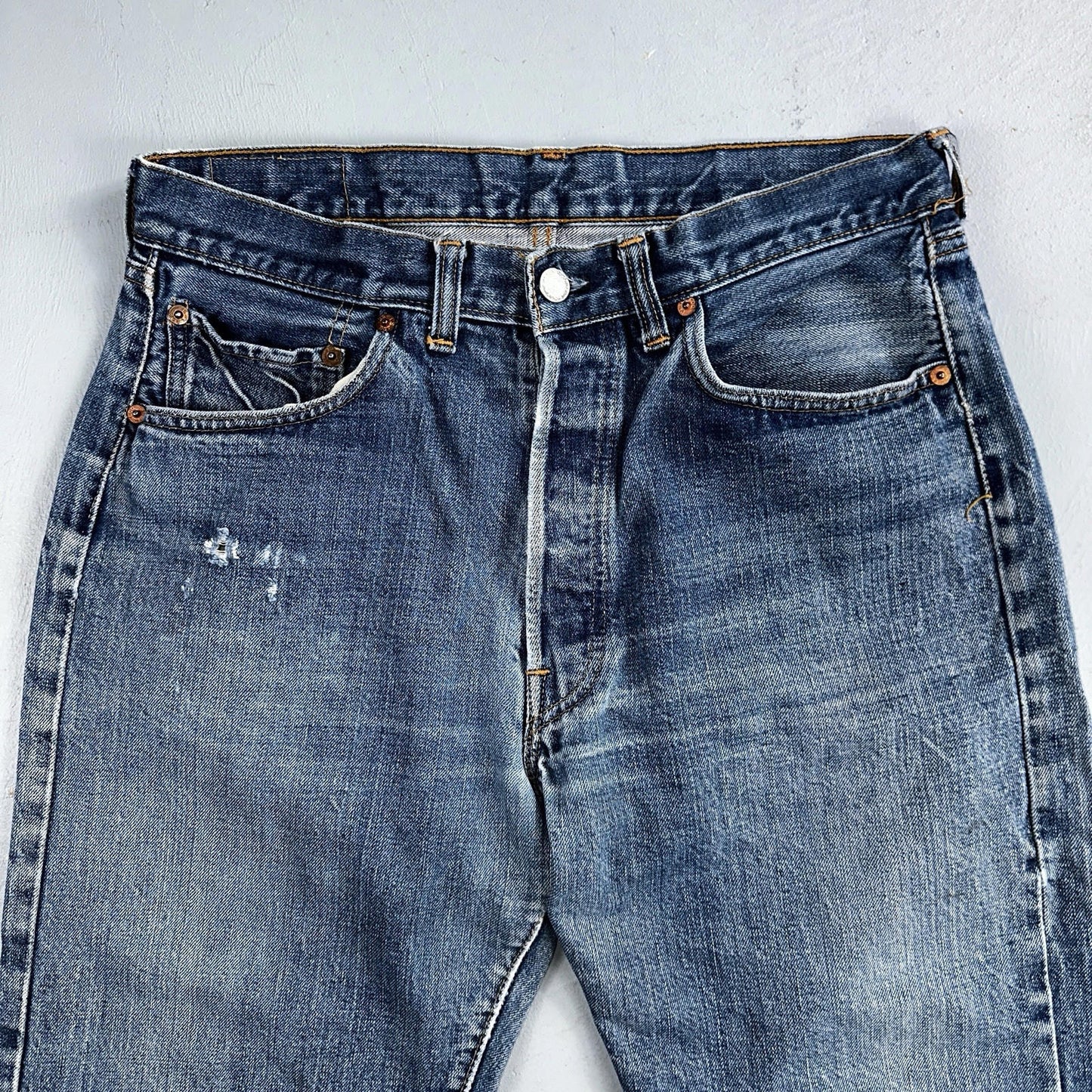 Levis 501 Big E Vintage 60s Redline Selvedge USA XX 1960s Jeans 66 Act 30x28