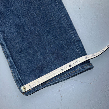 Levis 501 Vintage 80s USA XX Straight Leg Jeans Blue Dark Wash 40x34 Act 36x30