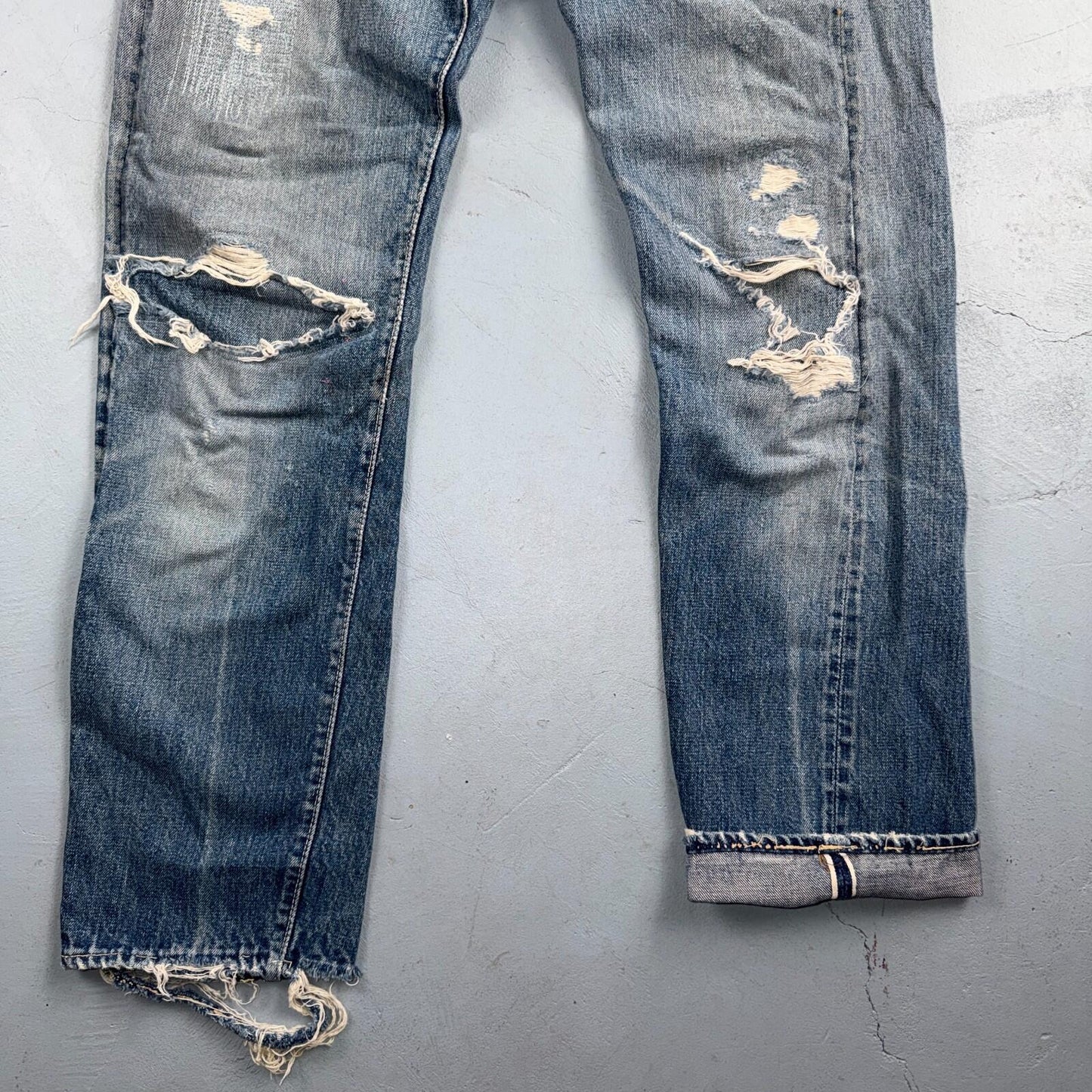 Levis 501 Big E Vintage 60s Redline Selvedge USA XX 1960s Jeans 66 Act 27x29
