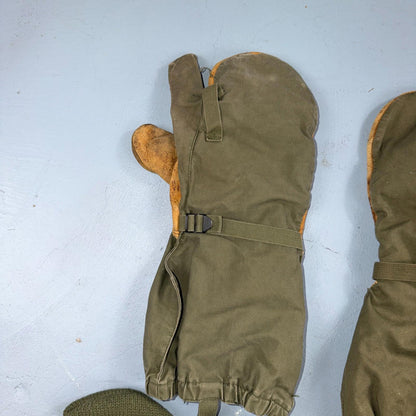 Mitten Shells Cold Weather Trigger Finger M-1951 Military Lot Collection Gloves