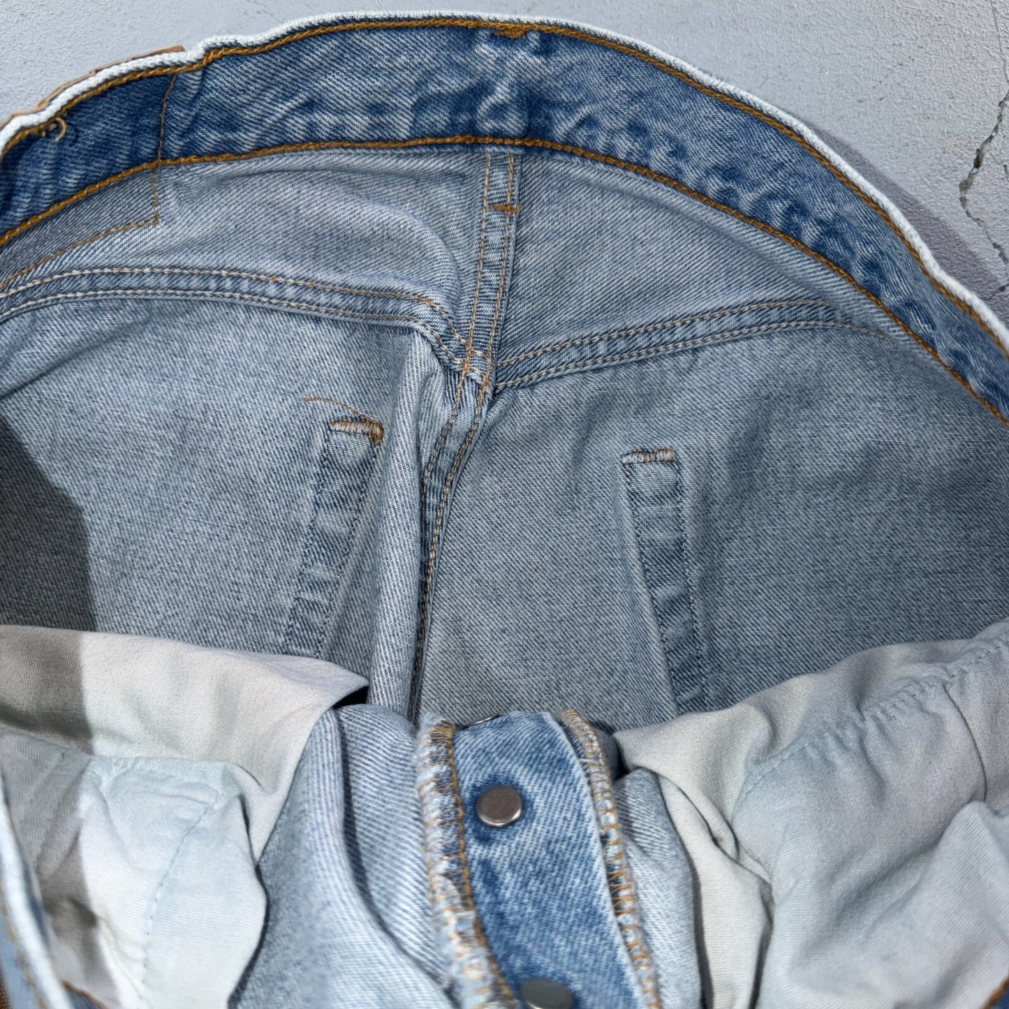 Levis 501 Vintage 90s USA XX Straight Leg Jeans Blue Light Wash 34x34 Act 33x33