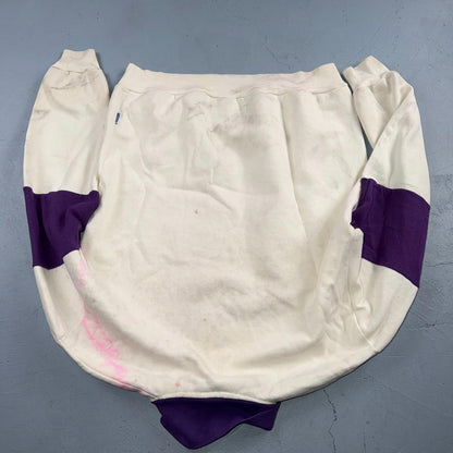 Vintage Kansas State Wildcats Crewneck Sweater Size Large Dodger Polo Rugby