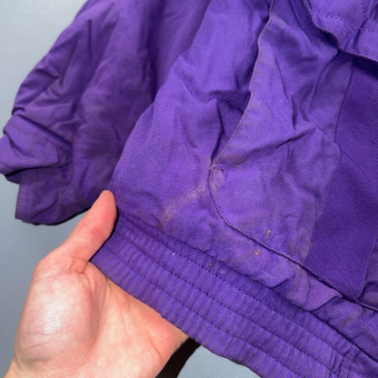 Nike VTG 90s University of Washington Huskies Team Jacket Puffer Large DIRTY