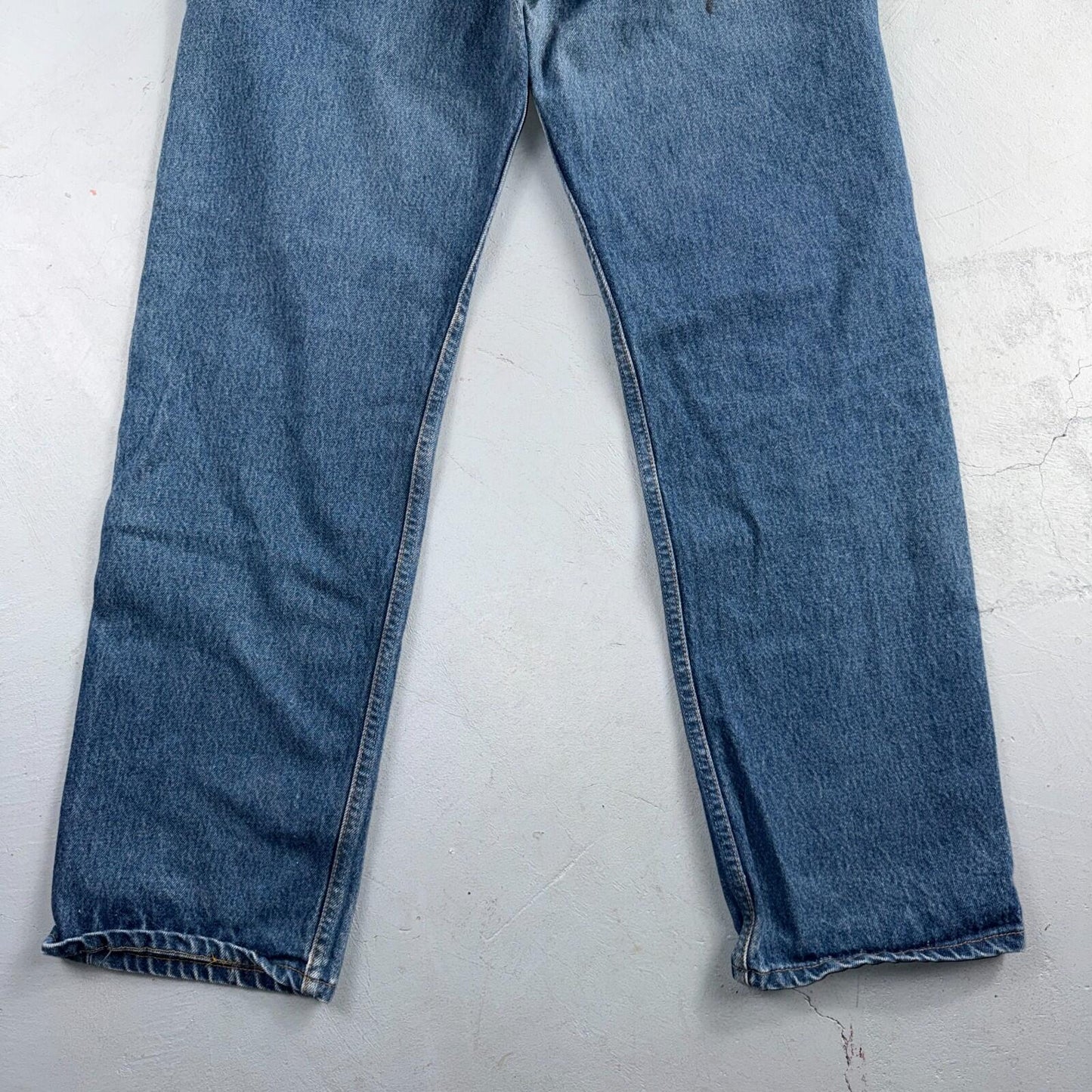 Levis 501 Vintage 90s USA XX Straight Leg Jeans Blue Med Wash 36x34 Act 33x30