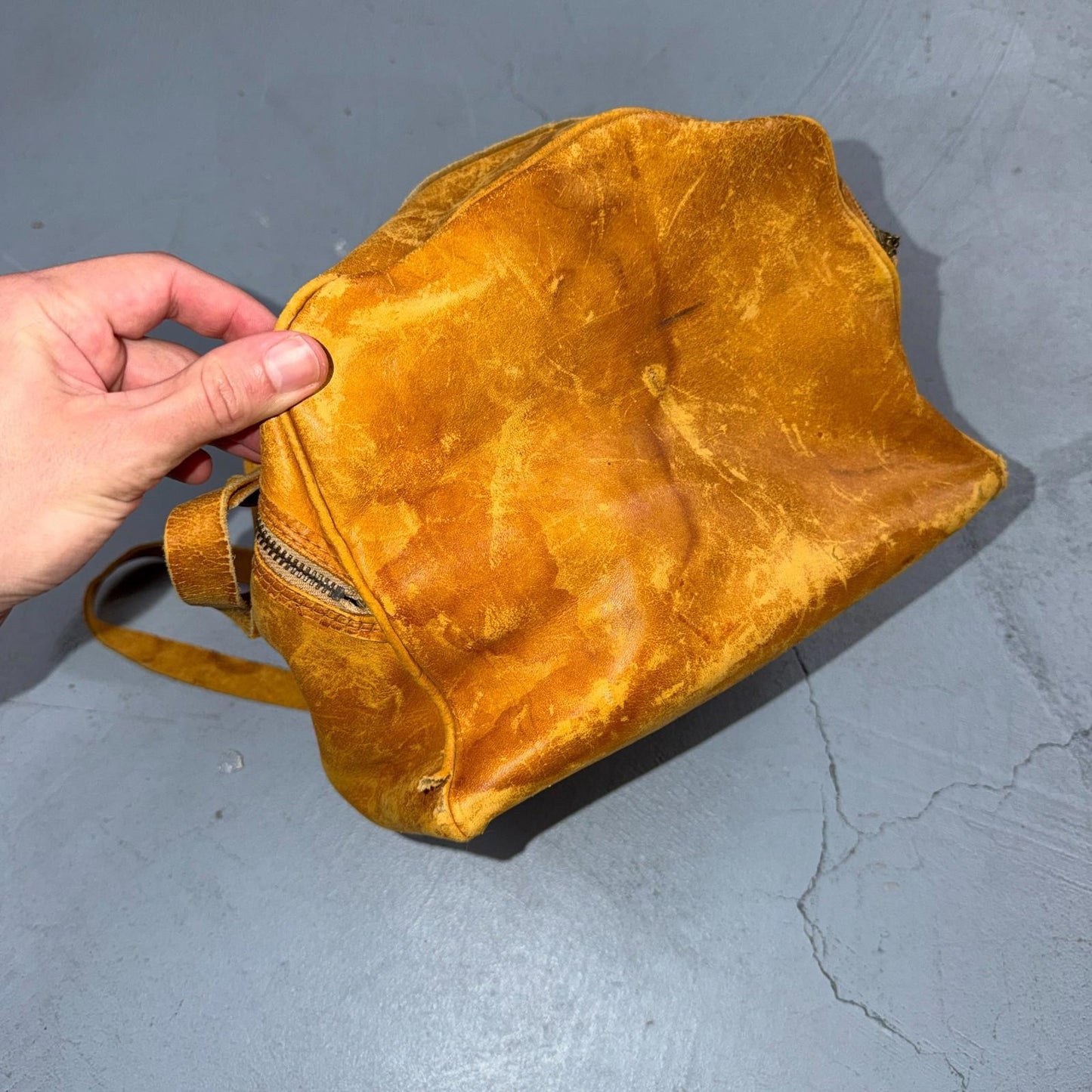 VTG 1940s Vogue California Suede Bag Purse Leather Rockabilly 40s 50s Western