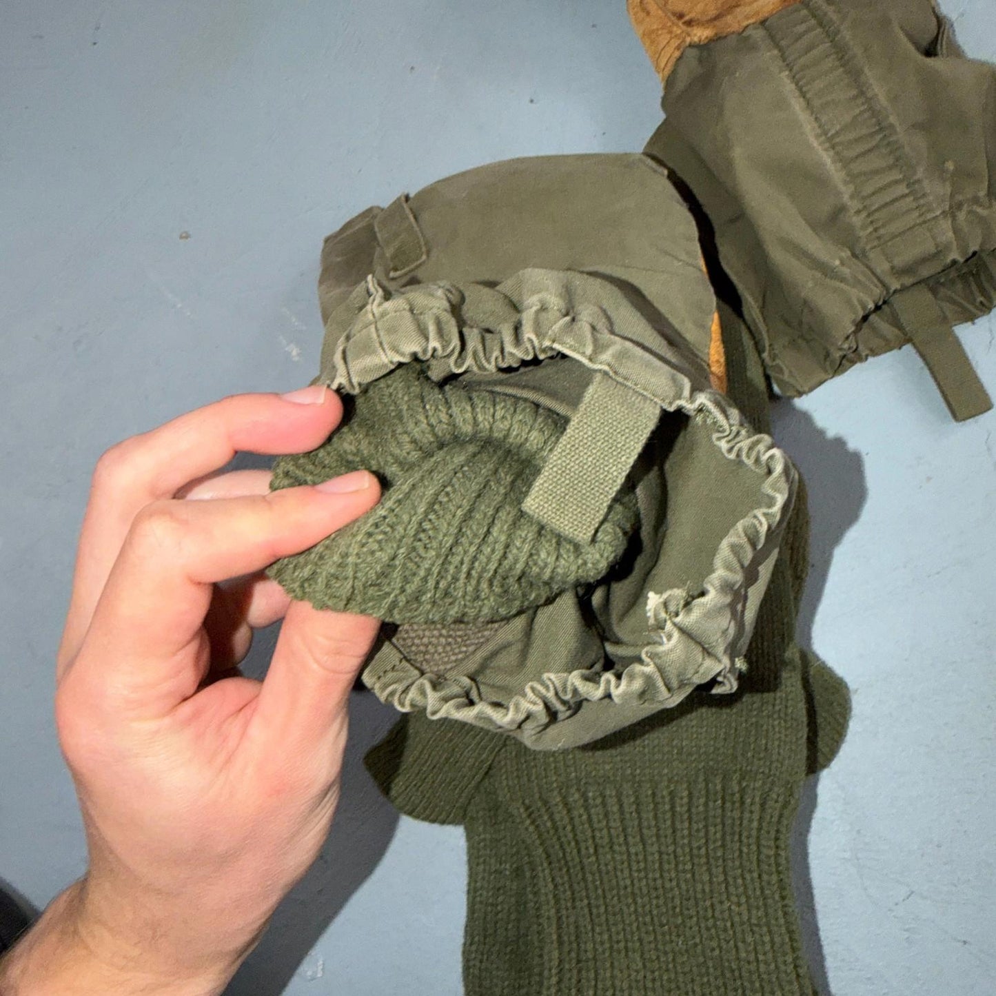 Mitten Shells Cold Weather Trigger Finger M-1951 Military Lot Collection Gloves