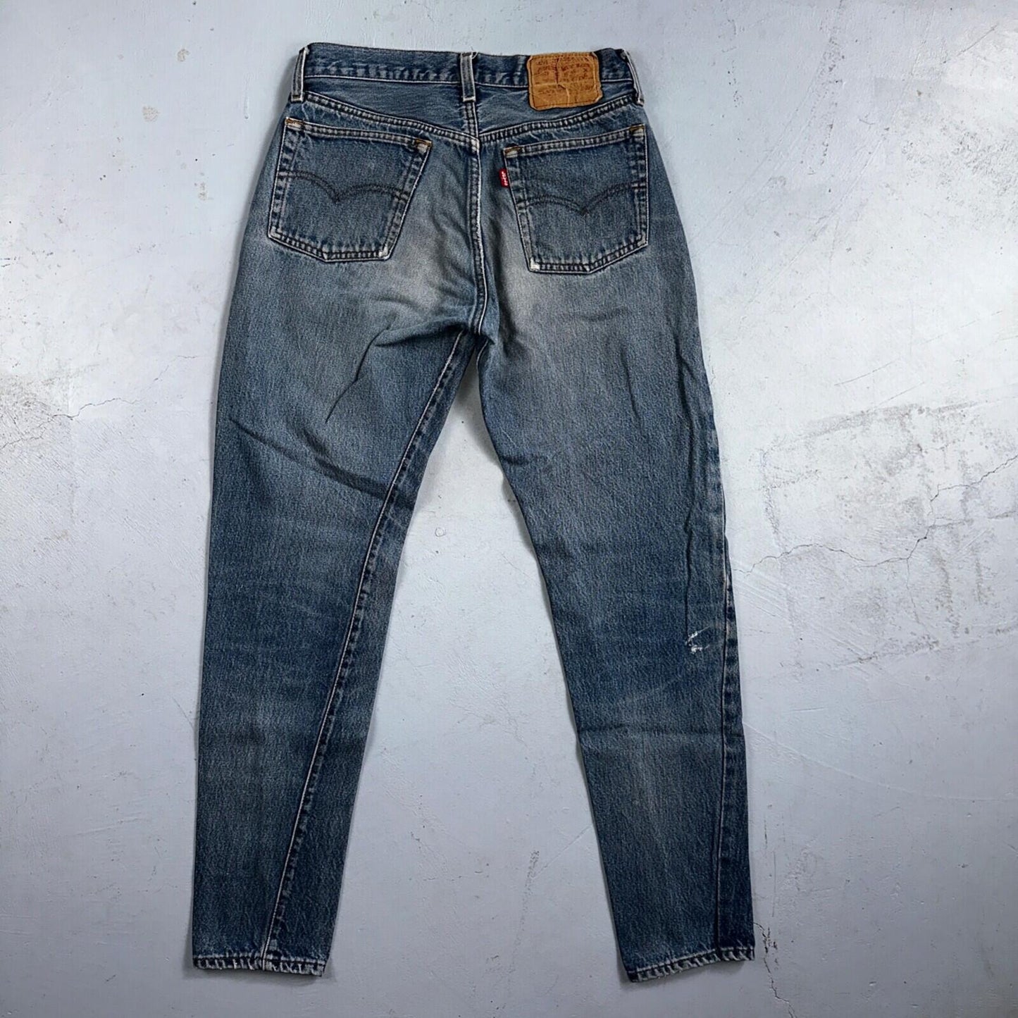 Levis 501 Vintage 80s Redline Selvedge USA XX Jeans Skinny Tailored Act 28X29