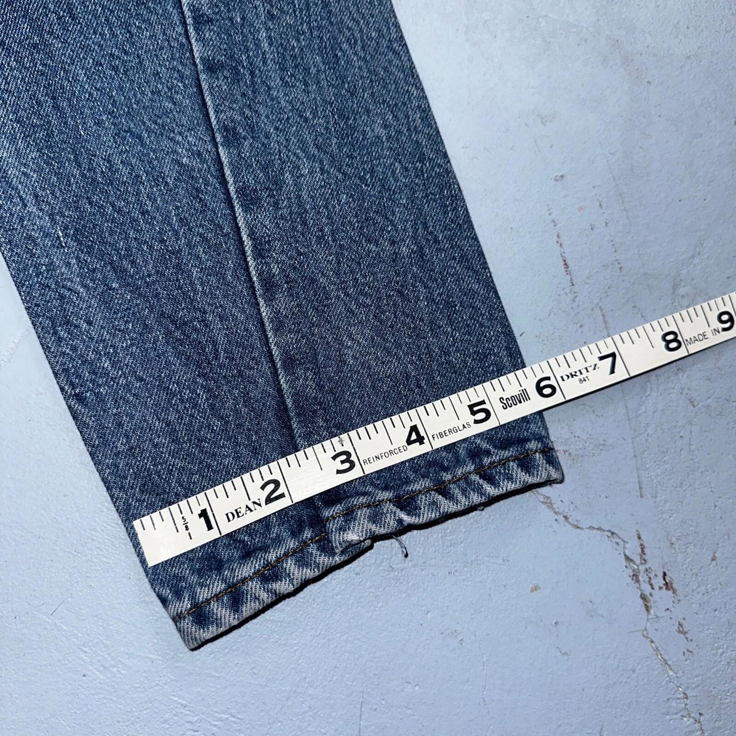 Levis 501 Vintage 80s Redline Selvedge USA XX Jeans Skinny Tailored Act 28X29