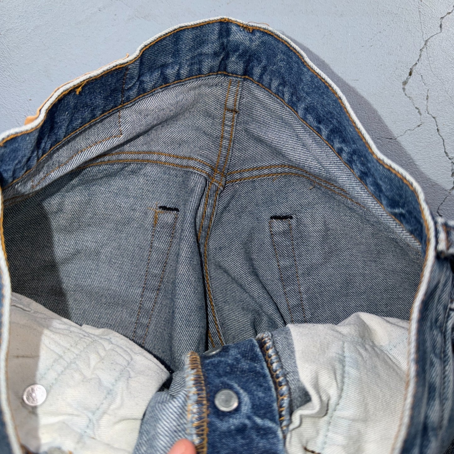 Levis 501 Vintage 80s Redline Selvedge USA XX Jeans Light Wash 31x40 Act 29x35