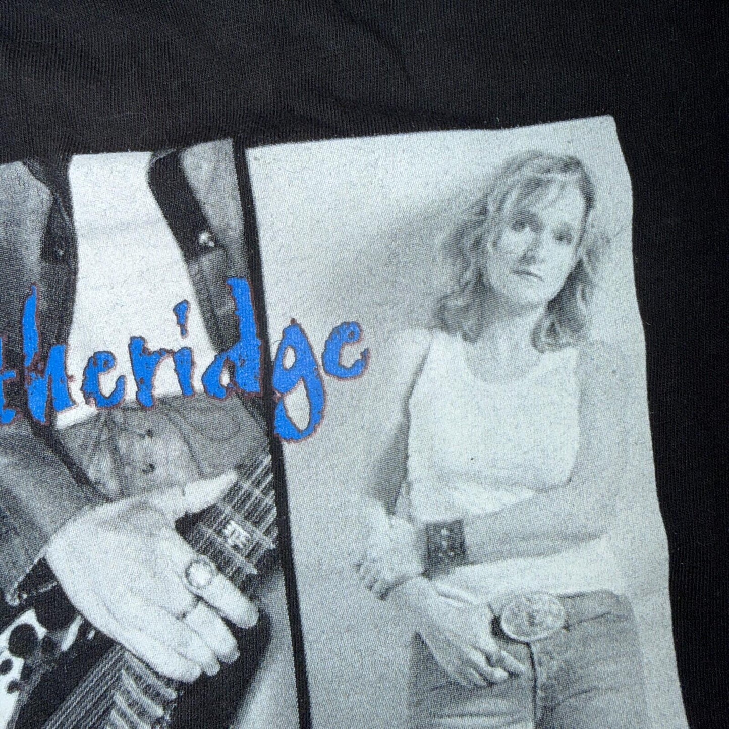 Vintage 2001 Melissa Etheridge Tour Shirt Size L Live And Alone Cygnus Band Tee