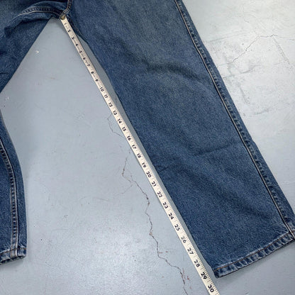 Levis 540 Vintage 90s Y2K Relaxed Fit Jeans Blue Med Wash 40x30 Act 38x29
