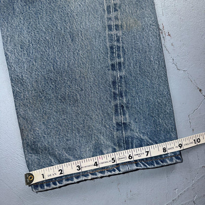 Levis 501 Vintage 80s Redline Selvedge USA XX Jeans Light Wash 40x30 Act 38x26