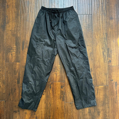 Sun Mountain Pants Womens Size Small Black Nylon Golf Vintage Waterproof